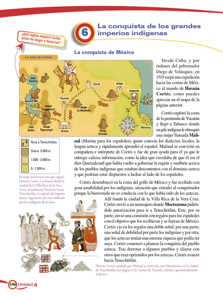 5° Doc. de Lectura - La Conquista de Los Grandes Imperios Americanos | PDF
