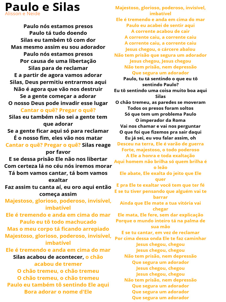 Paulo e Silas PDF | PDF