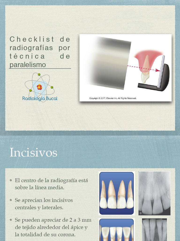 1.2 - E Checklist de Radiografías 2020 | PDF