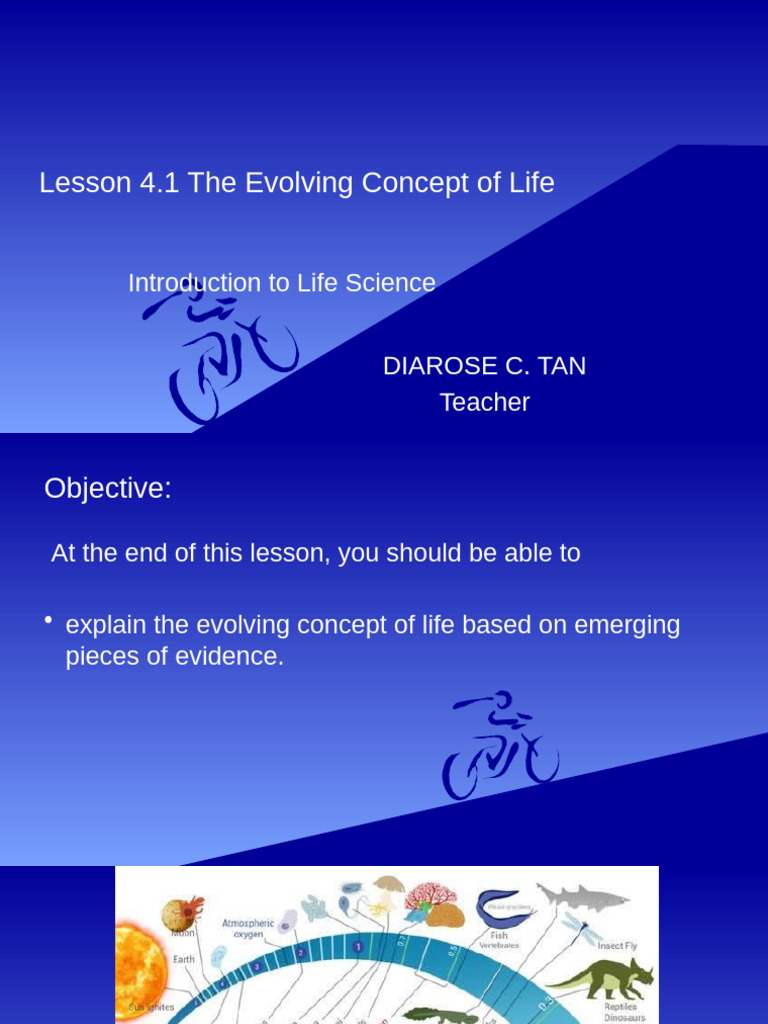 Lesson 4 1 the evolving concept of life pdf