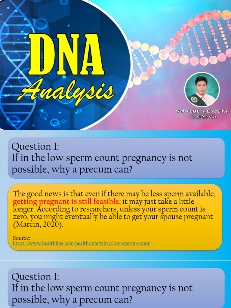 Dna Analysis | PDF