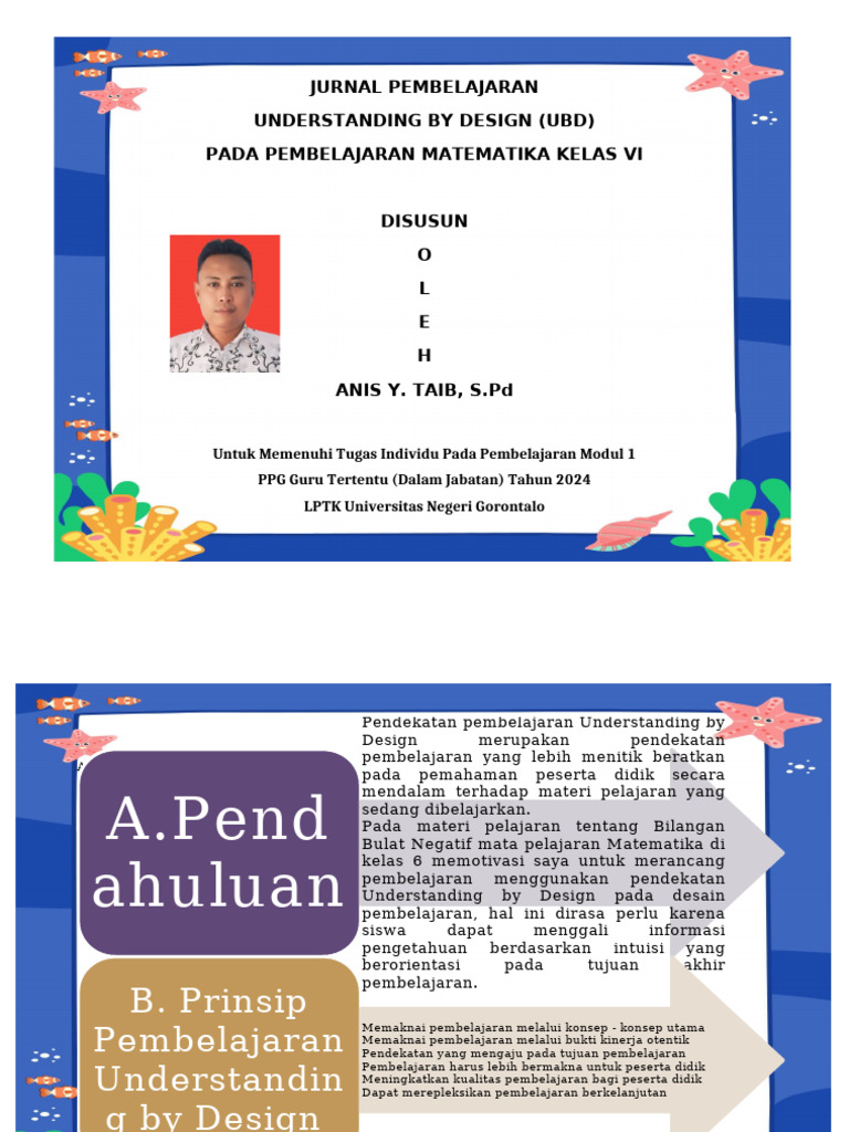 Jurnal Pembelajaran Modul 1 | PDF