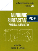 Nonionic Surf Act Ants Physical Chemistry