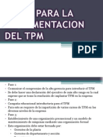 Pasos para La Implementacion Del TPM