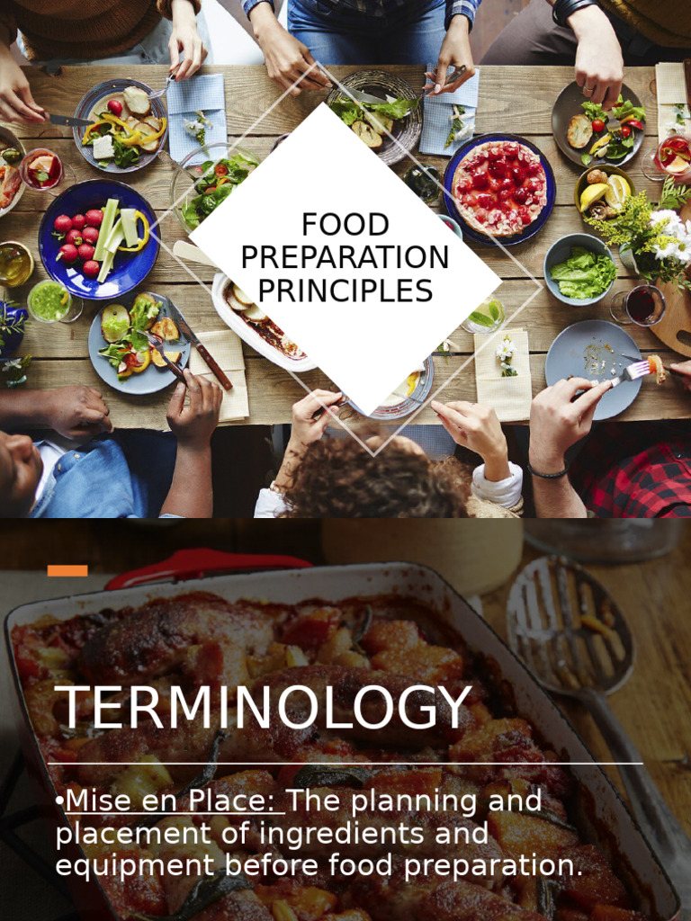 Food Preparation Principles | PDF