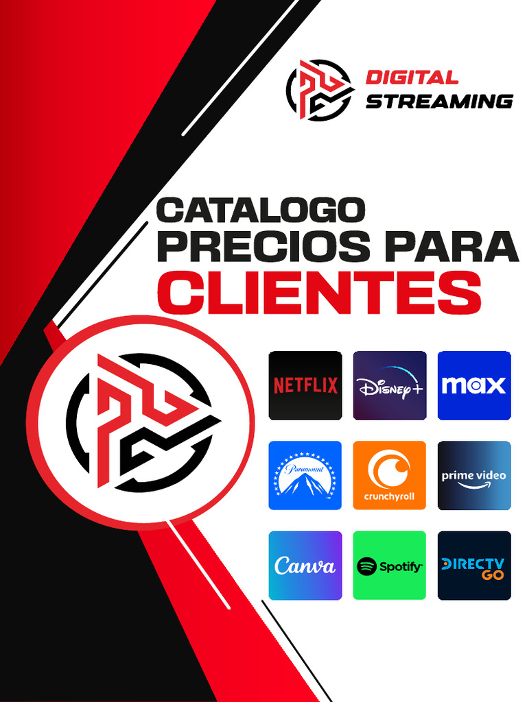 Precios agosto digital streaming 2024 pdf