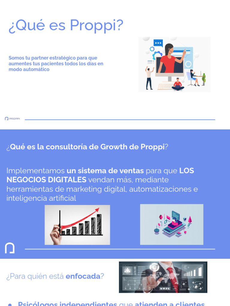 Servicios Proppi - Psicología | PDF