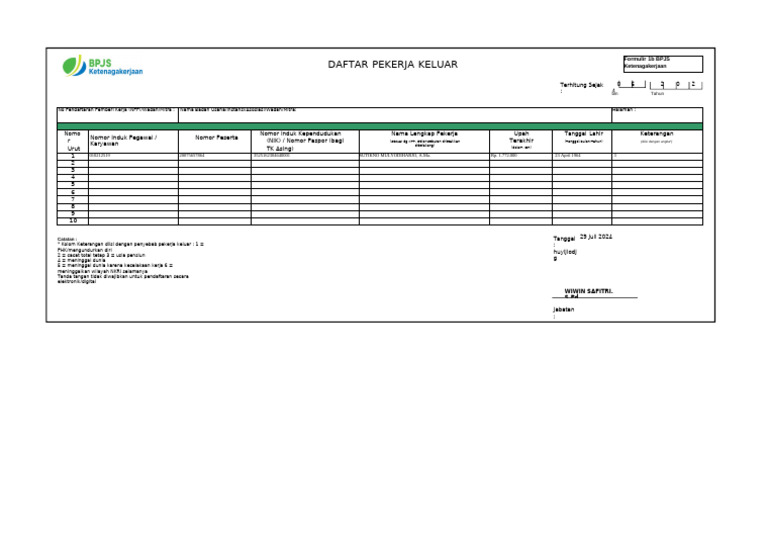 Form 1B PU | PDF