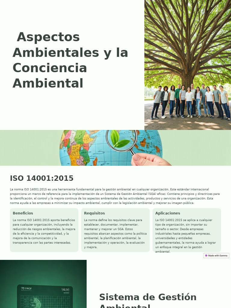 Aspectos Ambientales y La Conciencia Ambiental | PDF