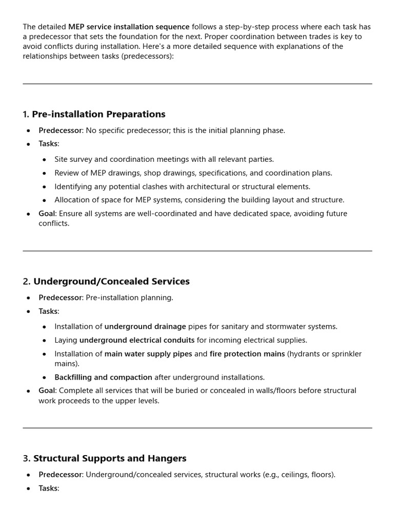MEP Sequences | PDF
