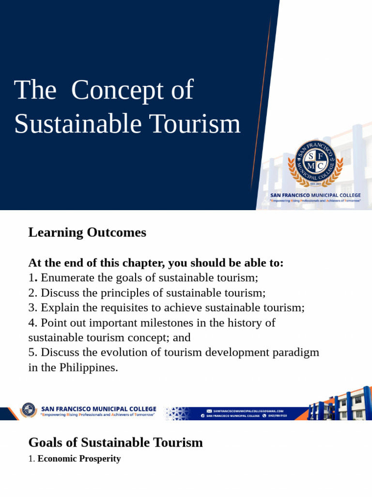Sustainable Tourism | PDF