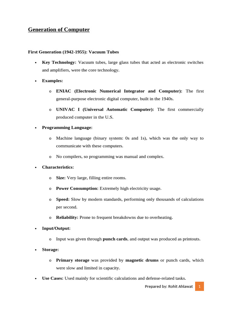 FOC Notes | PDF