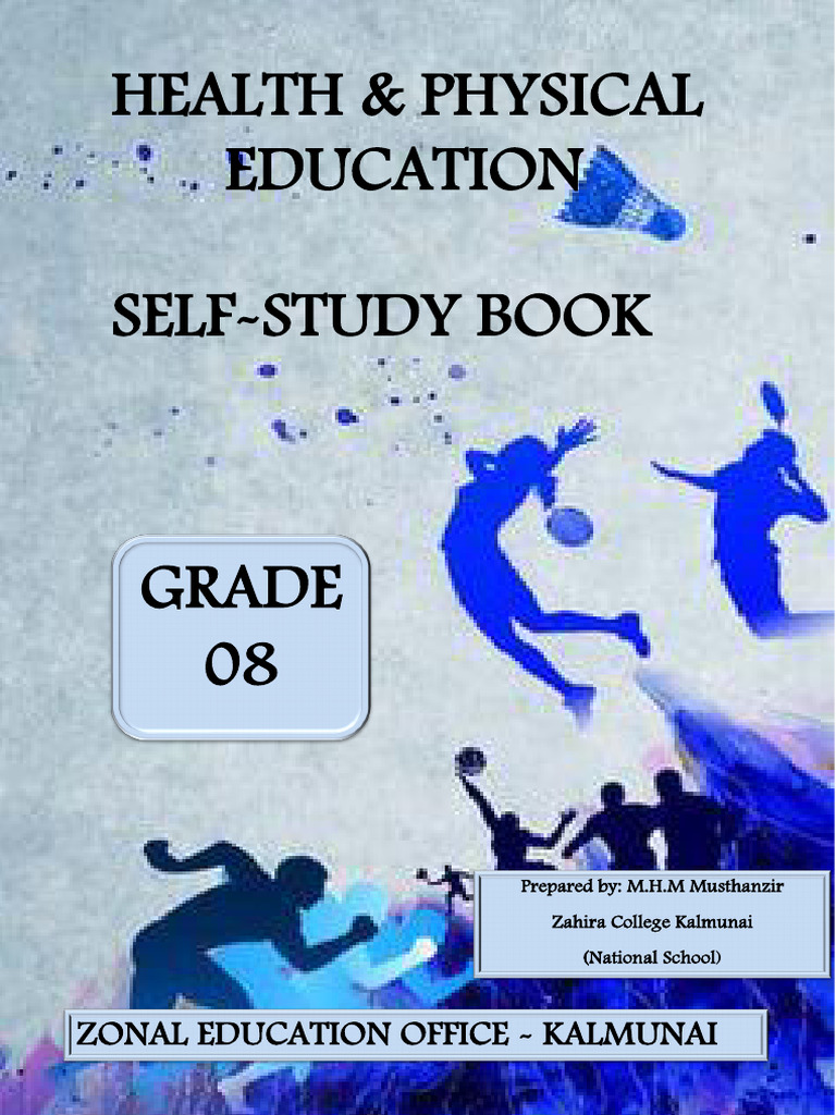 Grade 08 Health Self Study Book English Medium | PDF