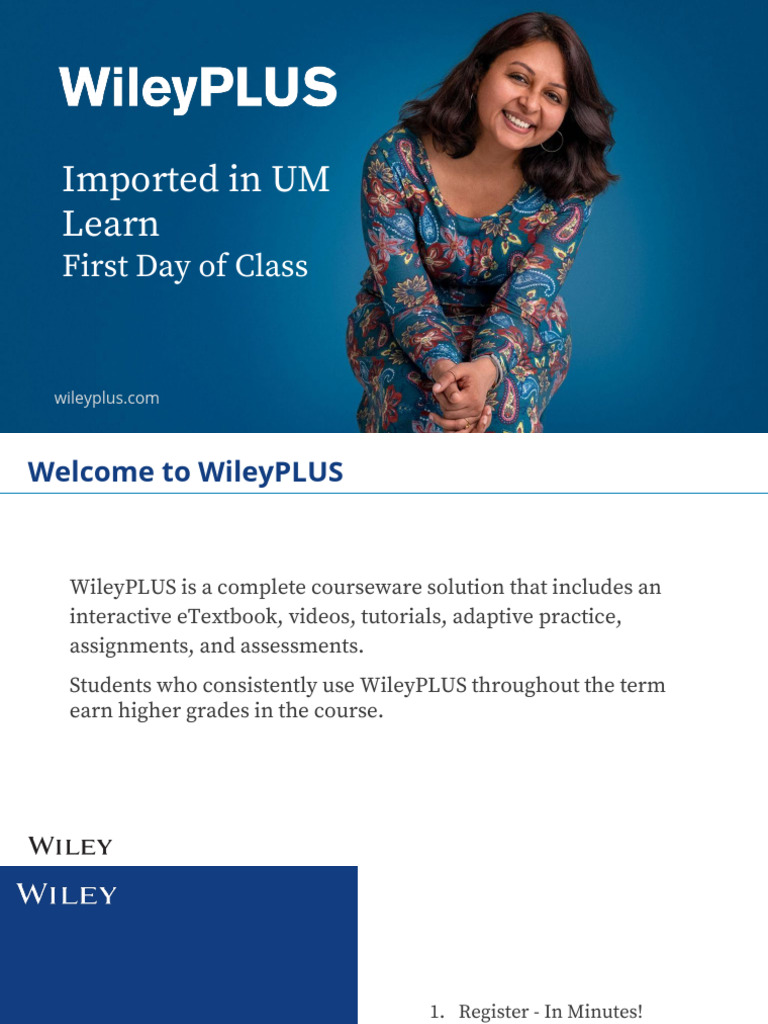 Wiley PLUS | PDF