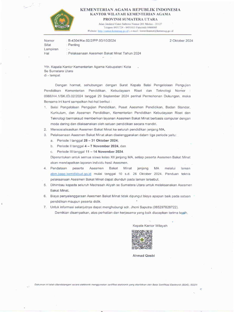 Pelaksanaan Asesmen Bakat Minat Pdf