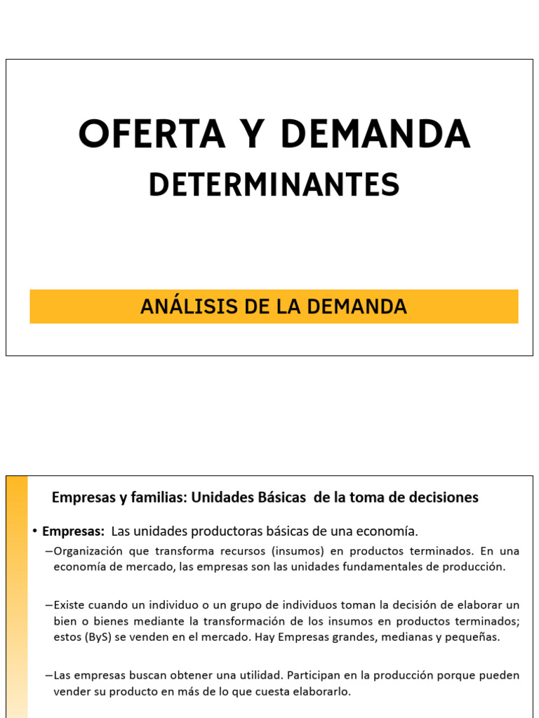 Demanda, Oferta y Equilibrio | PDF | Oferta (economía) | Oferta y demanda