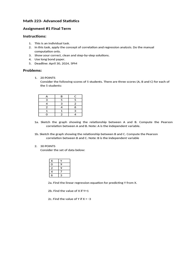Assignment 1 Final Term | PDF