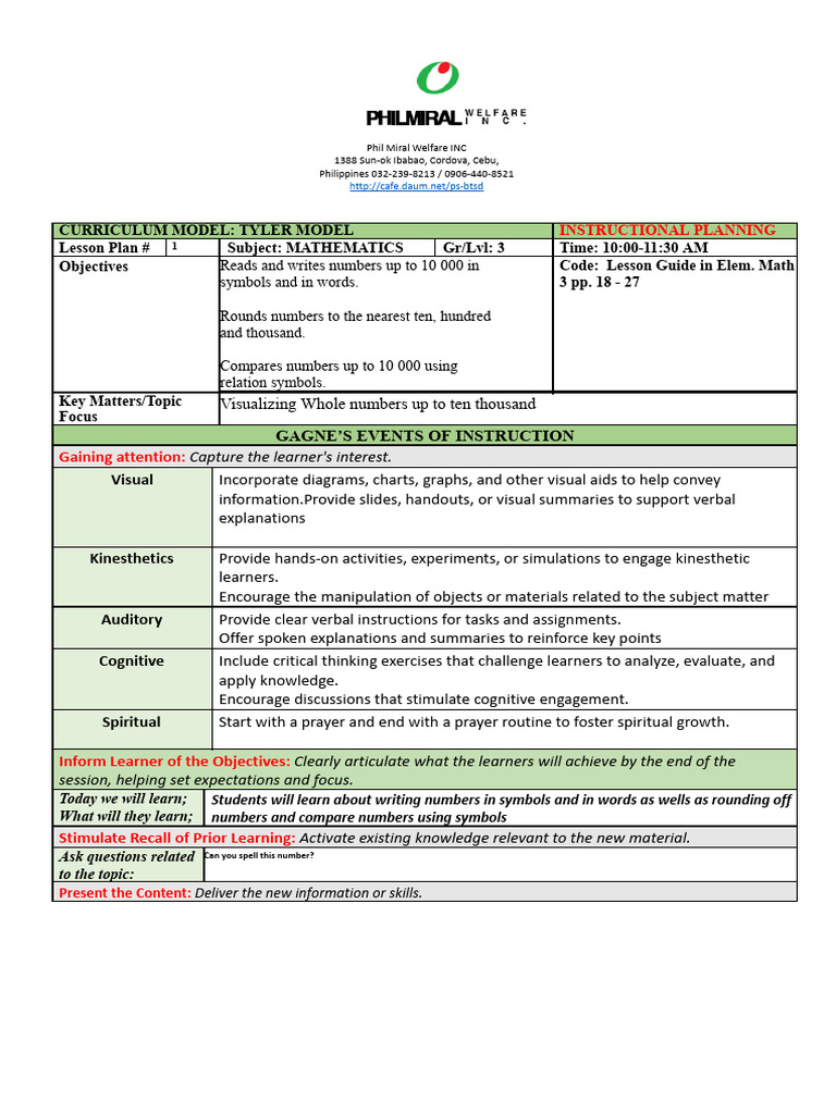 Grade 3 Mathematics | PDF