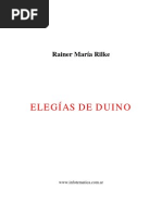 Elegias de Duino -Rilke