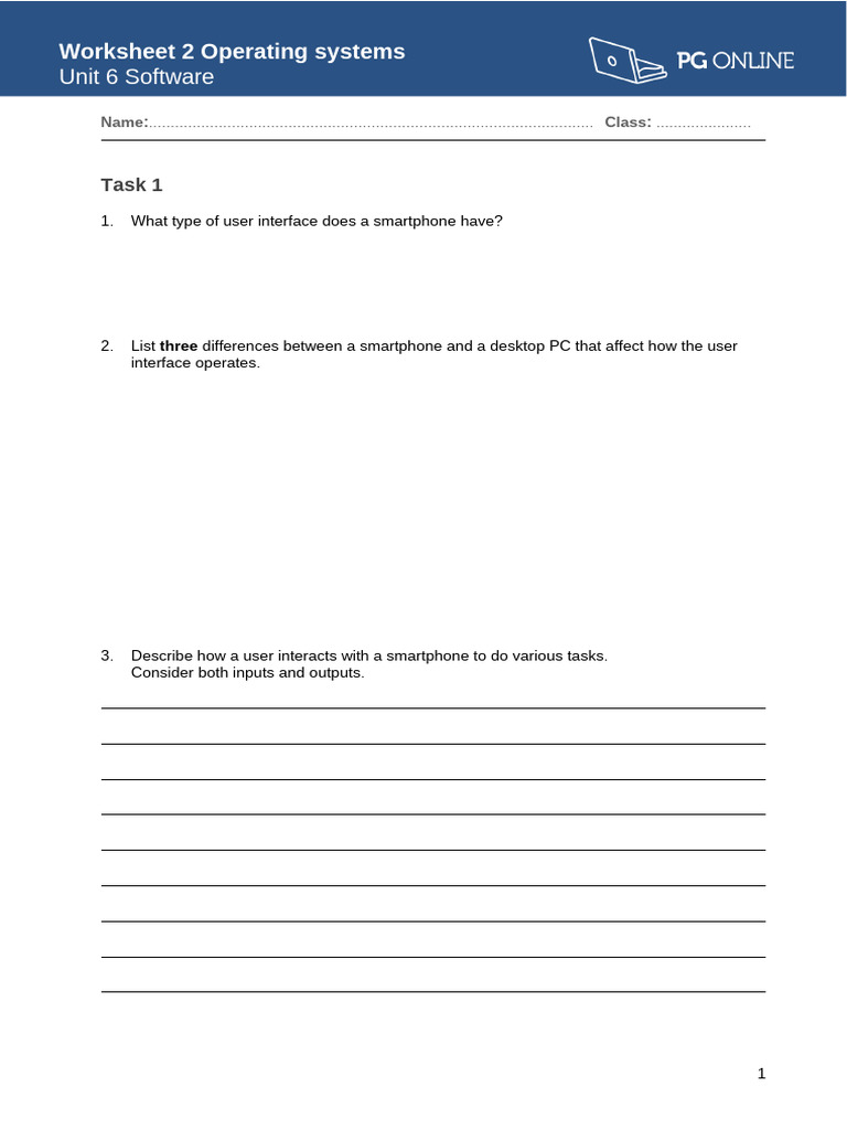T2 Worksheet 2 | PDF
