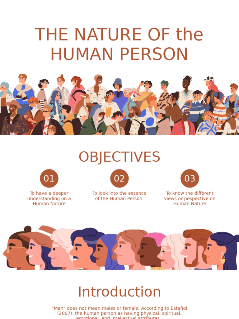 The Nature of A Human Person | PDF