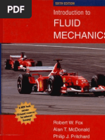 Solutions Manual Introduction To Fluid Mechanics Fox 5th Ed Mechanical Engineering Mechanics