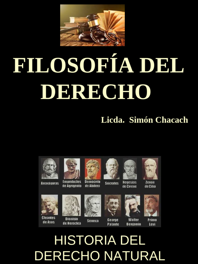 Historia y Teorías del Derecho Natural | PDF | La Ley natural | Razón