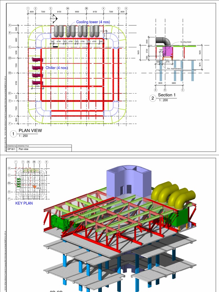 Cooling Tower (4 Nos) : Section 1 2 | PDF