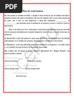 Acta De Matrimonio Kermes Instituciones Sociales Sociedad