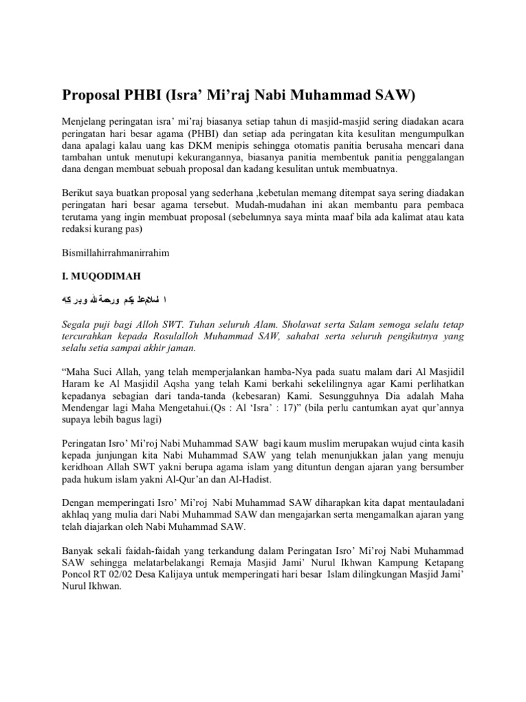 Proposal Phbi