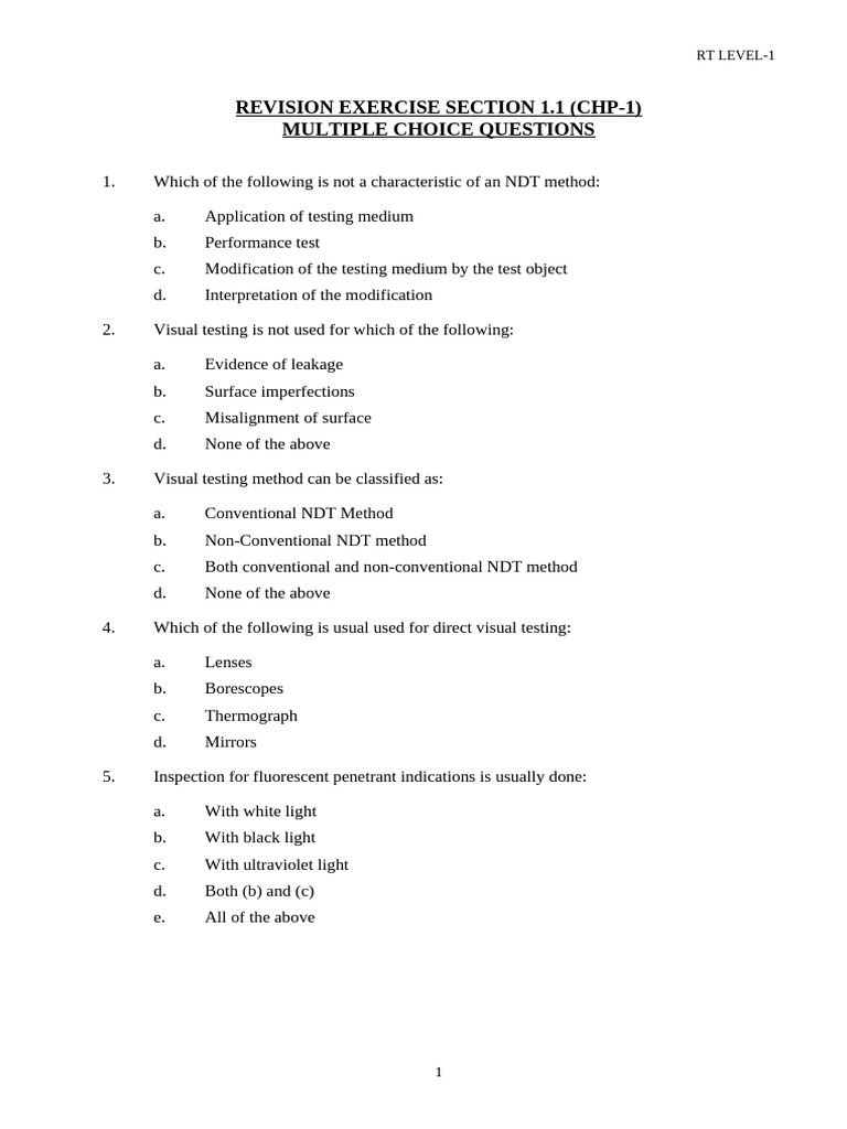 Assignment No 1 1 Ndt Pdf