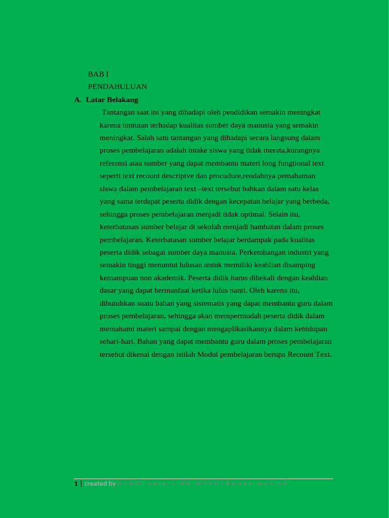 MODUL | PDF