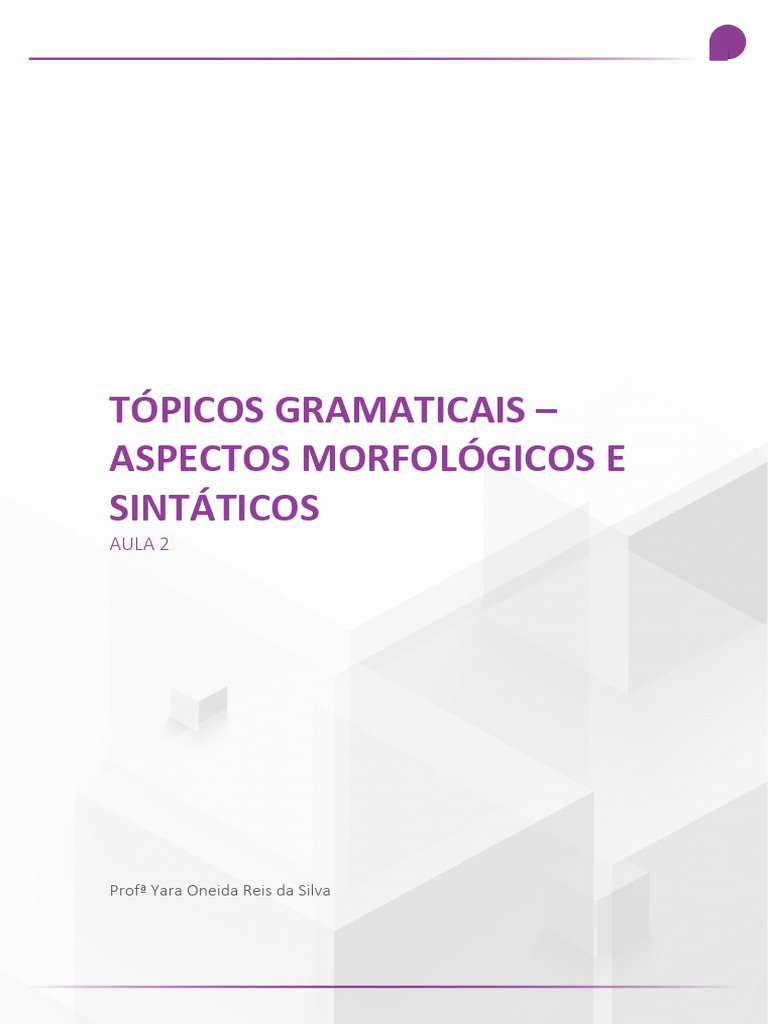 Estrutura do Predicado e Verbos | PDF | Predicado (gramática) | Artes ...