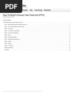 Download How to Build a Vacuum Tube Tesla Coil VTTC by lthai7278 SN77840480 doc pdf