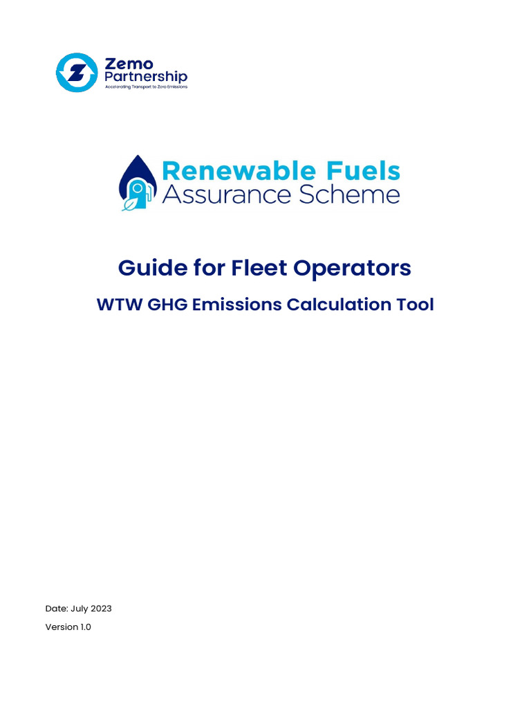 RFAS Guide For Fleet Operators | PDF