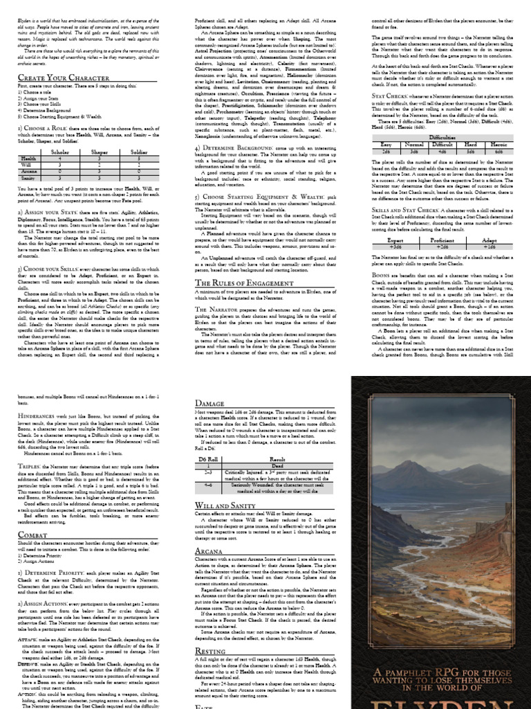 Pamphlet RPG | PDF