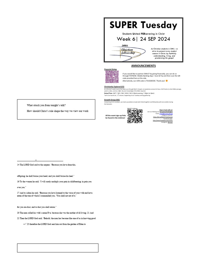 ST Week 6 Handout | PDF
