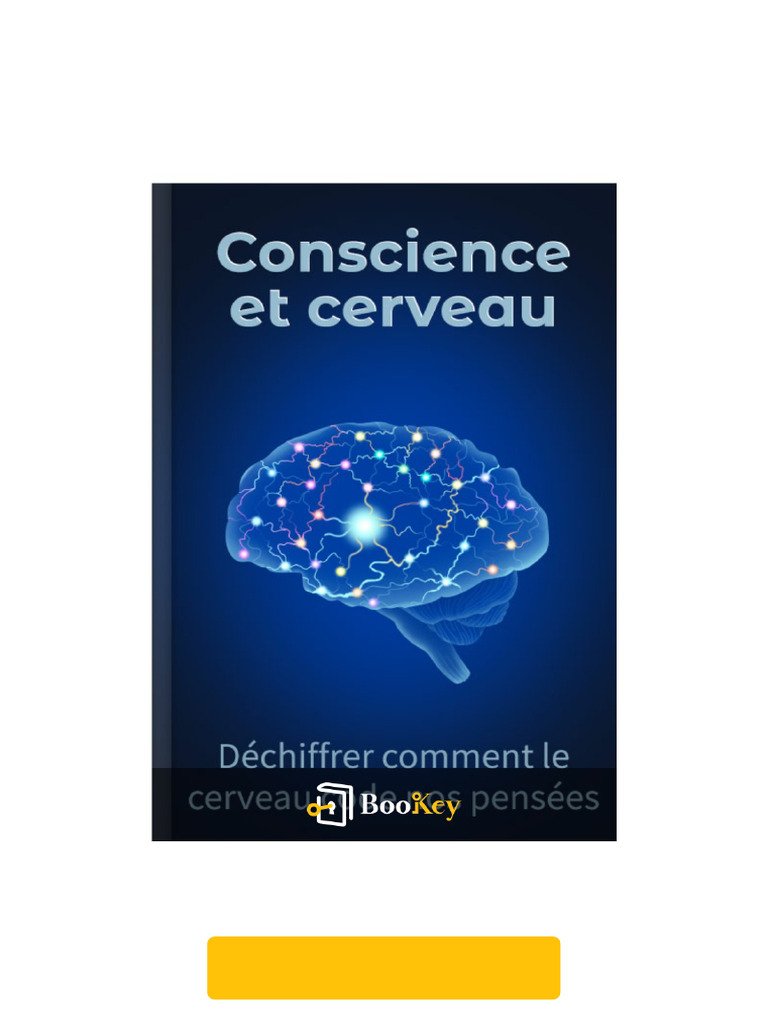Conscience Et Cerveau | PDF