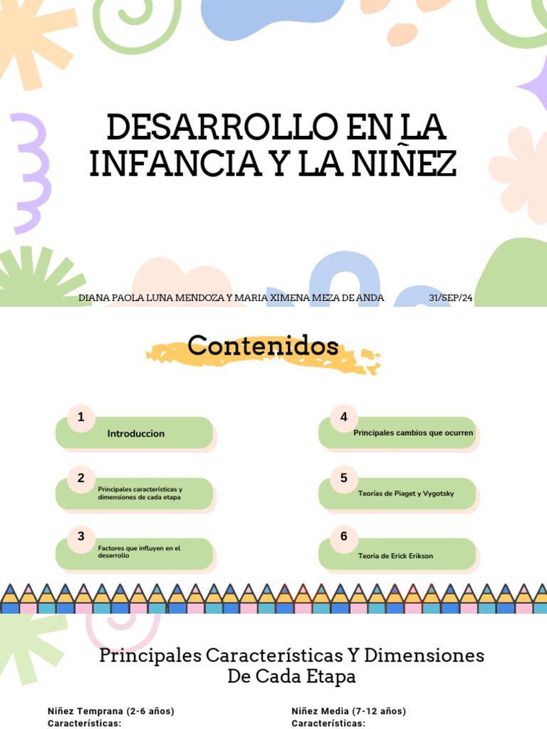 Desarrollo en La Infancia y La Niñez | PDF