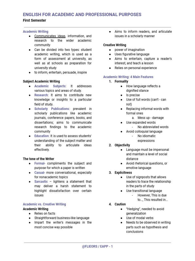 EAPP | PDF