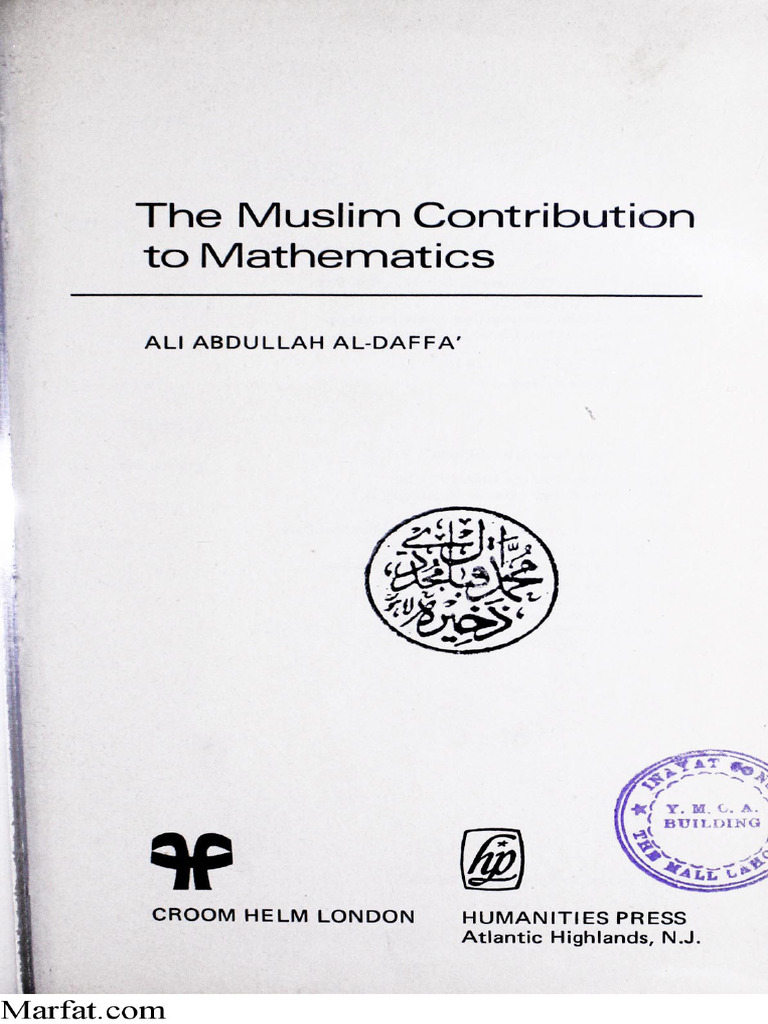 Muslim Mathematician Contribution | PDF