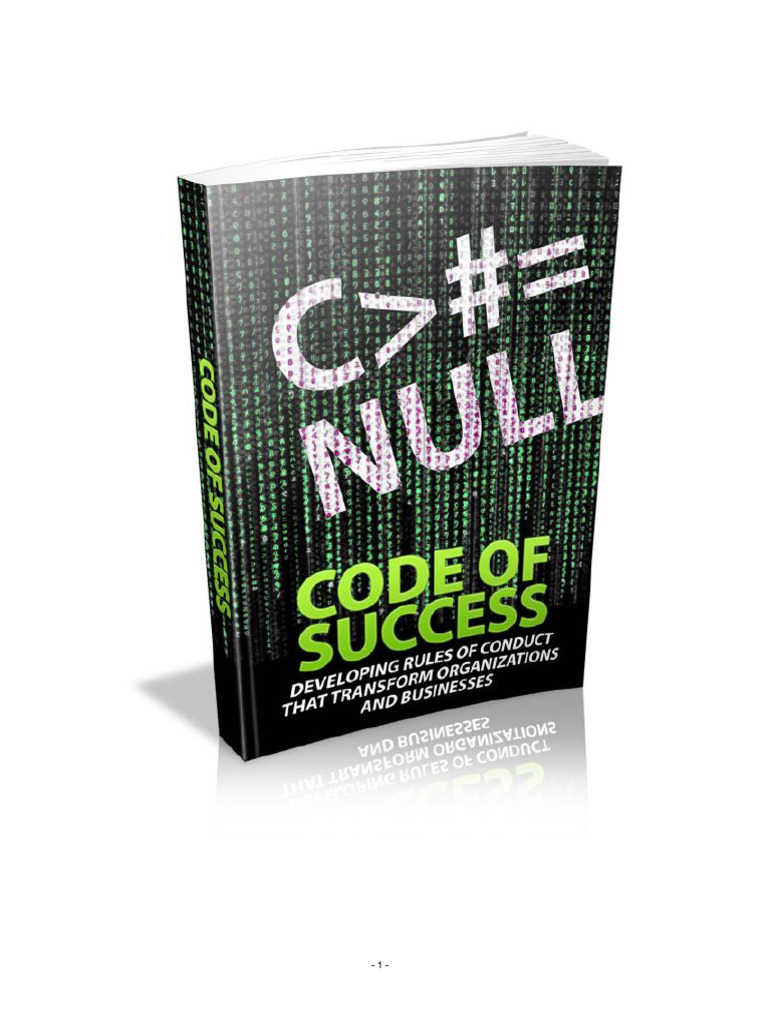 Code of Success | PDF