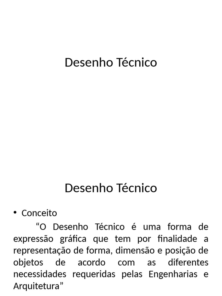 Aula Desenho Técnico Ifsul | PDF | Desenho técnico | Arte