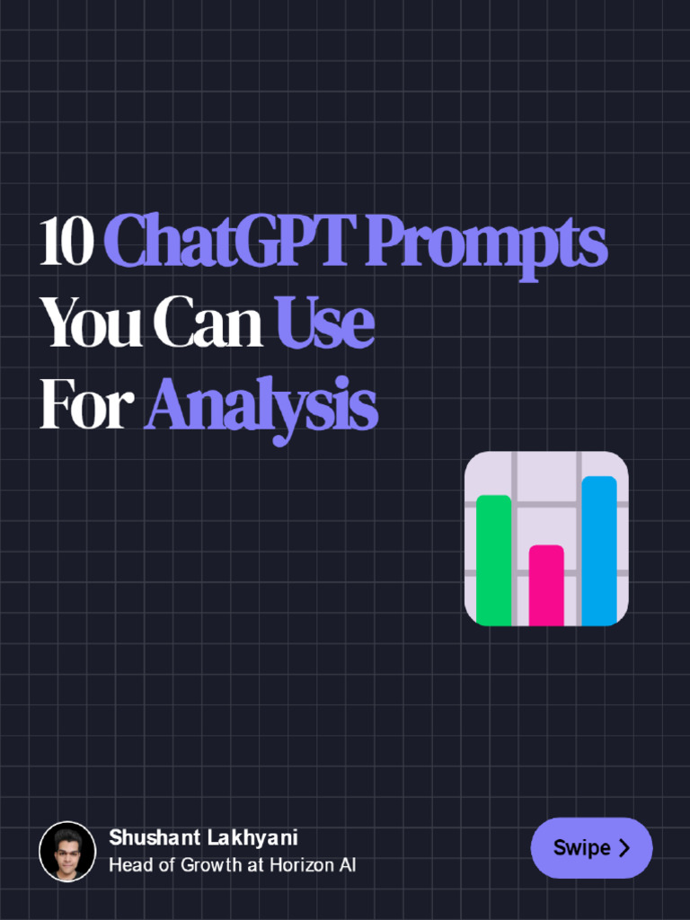 ChatGPT Prompts For Analysis 1719319364 | PDF