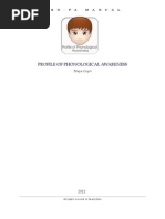 Download Profile of Phonological Awareness iPad app-Manual by Barbara Fernandes SN77849518 doc pdf
