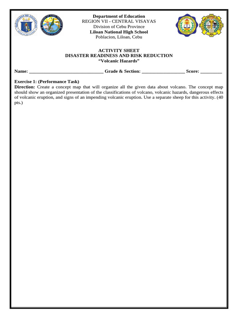 Quarter 4 Week 1 Activity Sheet | PDF