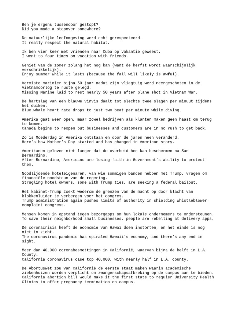Dutch Answers (NL) | PDF