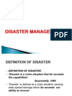 Disaster Management