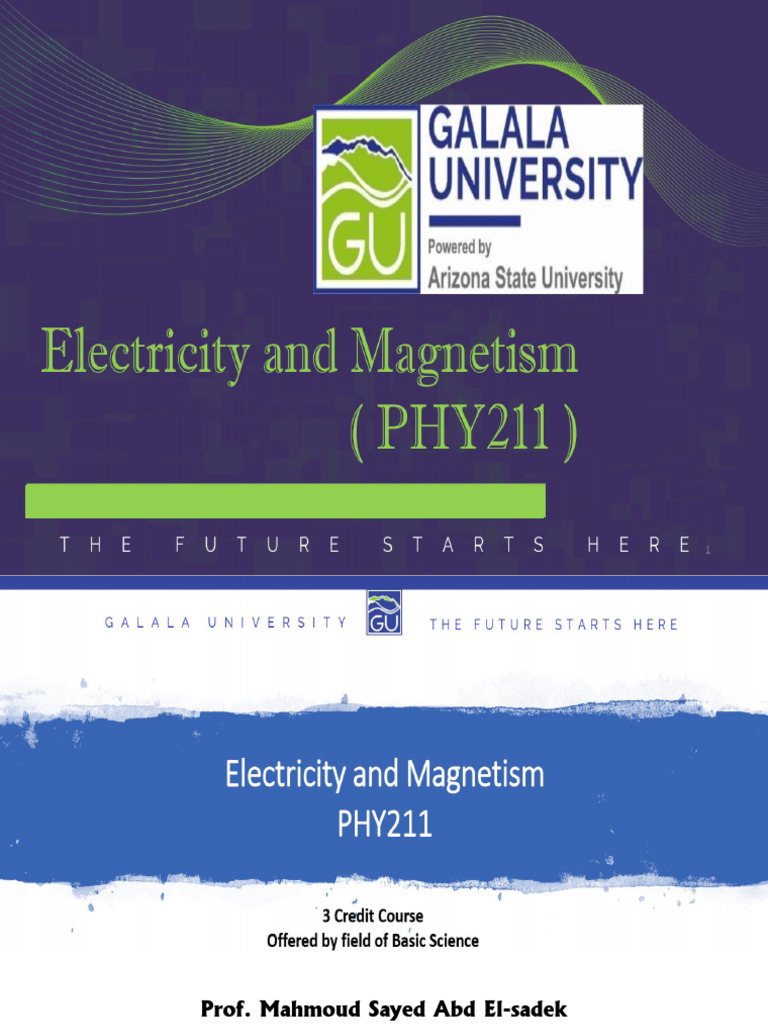 Lecture+3 PHY211 Spring 2024 | PDF