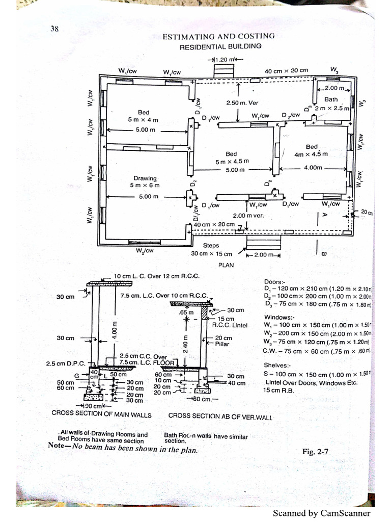 single-storey-building-lwsw-and-centreline-method-pdf